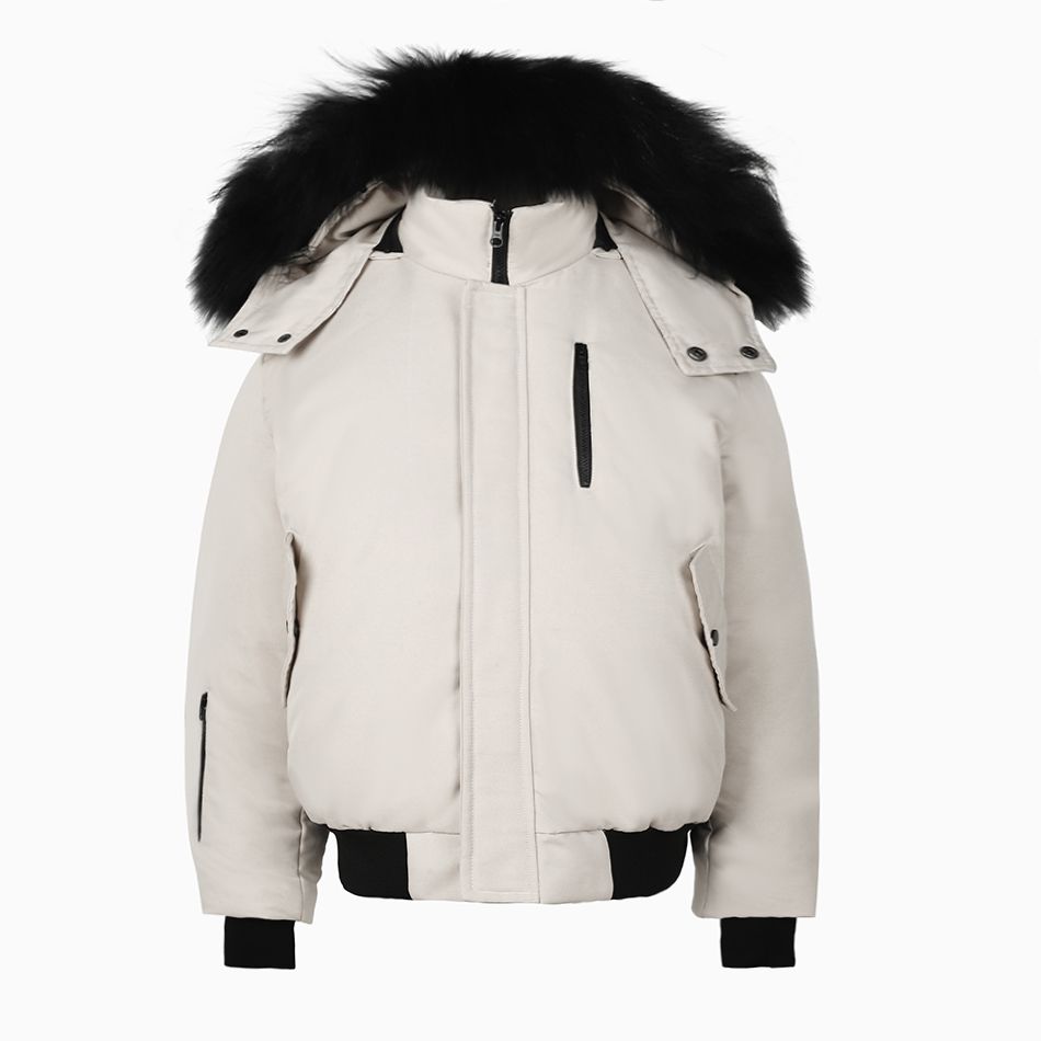 super warm filling white duck down winter coats for kids- Teenager