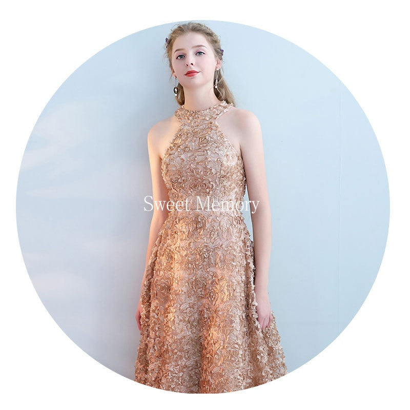 Homecoming Dresses: Khaki Prom Dresses Plus Size Formal Dress