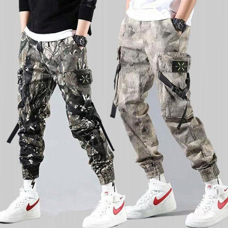 Streetwear Jogging Pants Men Harajuku Winter Spring Hip Hop Cargo Japanese