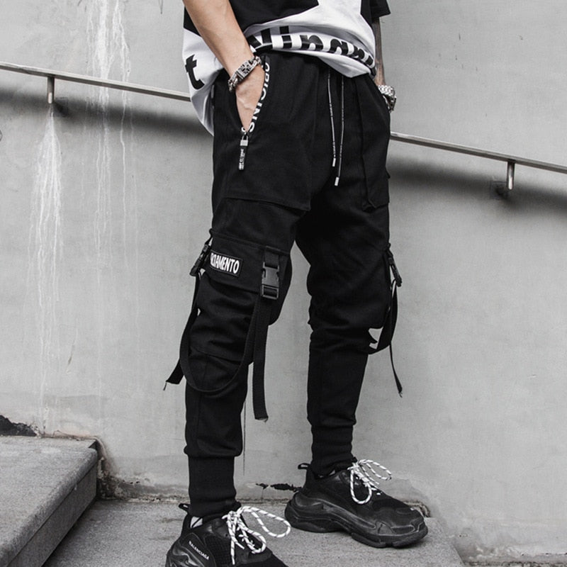 High Street Men Jogger  Hip Hop Haren Pants Street Harajuku Multiple