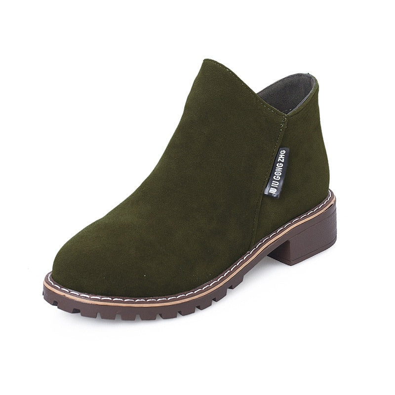 Women Boots Autumn Winter Boots Female Shoes Brand Ladies Ankle Boots