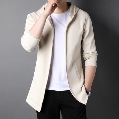 High End New Brand Designer Casual Fashion Stand Collar Korean Style Zipper