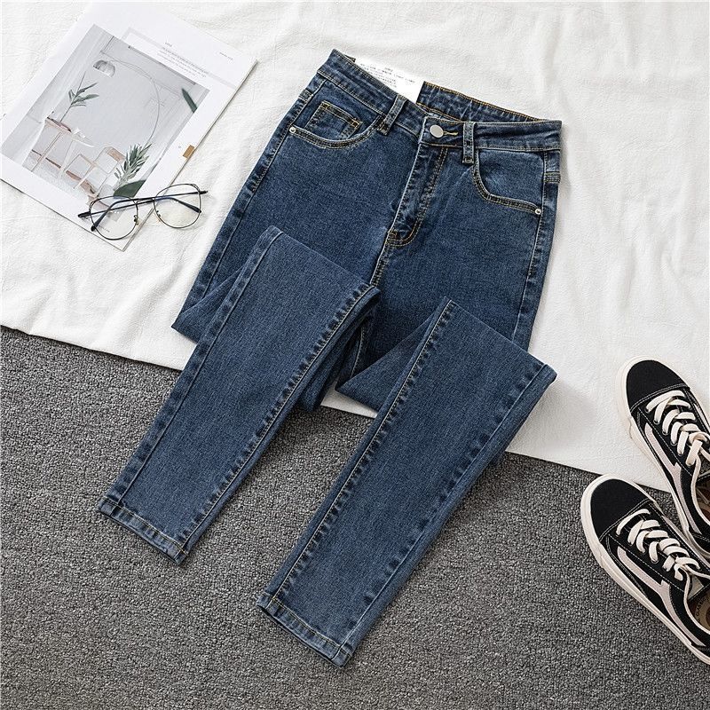 Jeans Women Autumn Slim Skinny Pants Spring Casual Girl Denim