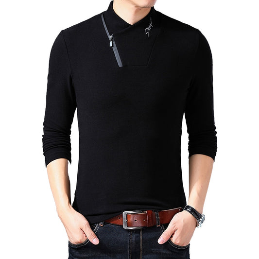 Style Cotton Men T-shirt Long Sleeve T Shirt