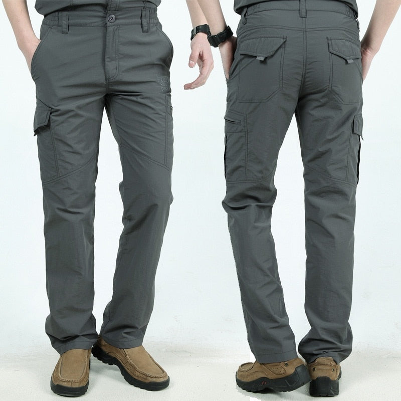 Army Military Tactical Cargo Pants Men Waterproof Quick Dry Breathable