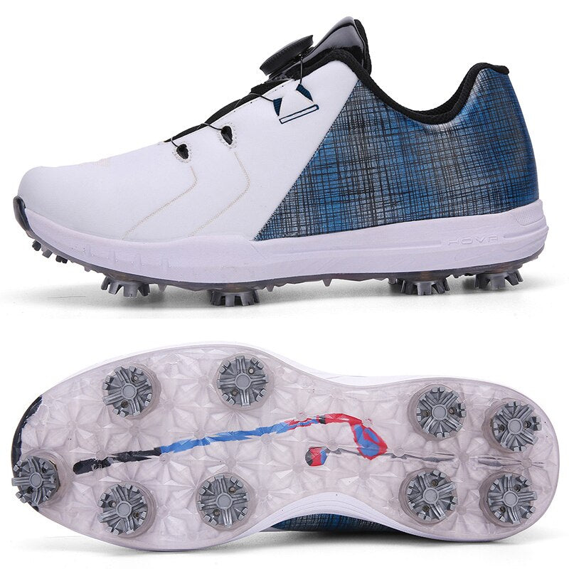 Professional Golf Shoes Spikes Outdoor Comfortable Golf Wears for Men