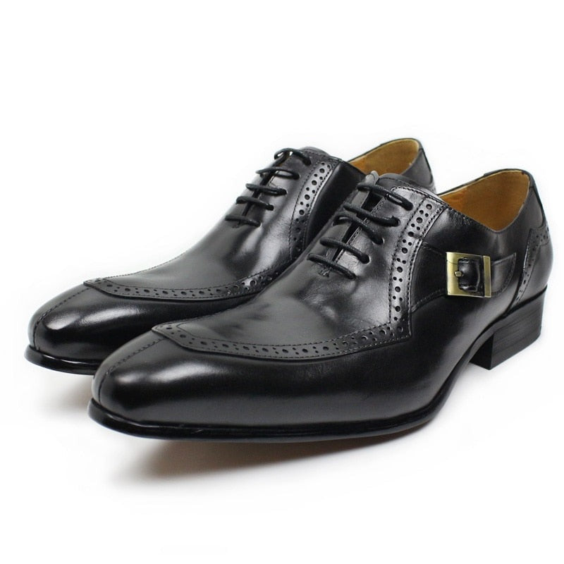 Luxury Leather Men Shoes Casual Men Office Business Wedding Shoe
