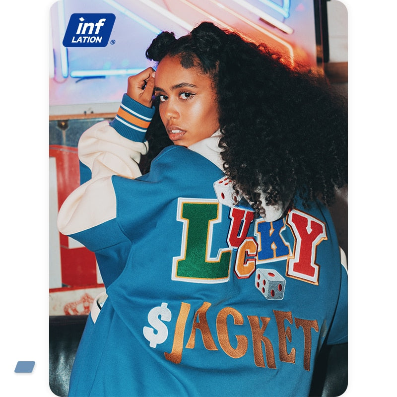 Streetwear Vintage Baseball Jacket Men High Quality Towel Embroidery
