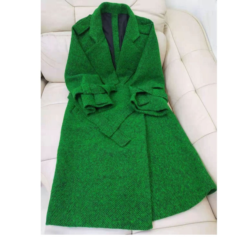 Women Coat Autumn And Winter Natural Fox Collar Removable Real Fur Jacket