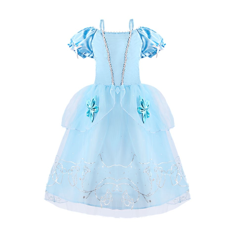 Costume Kids Princess Dresses Sleeping Beauty Carnival Outfits Children Party