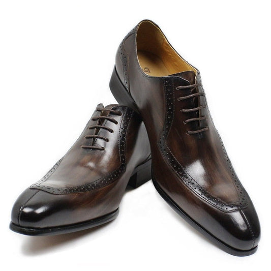 Luxury Leather Men Shoes Casual Men Office Business Wedding Shoe