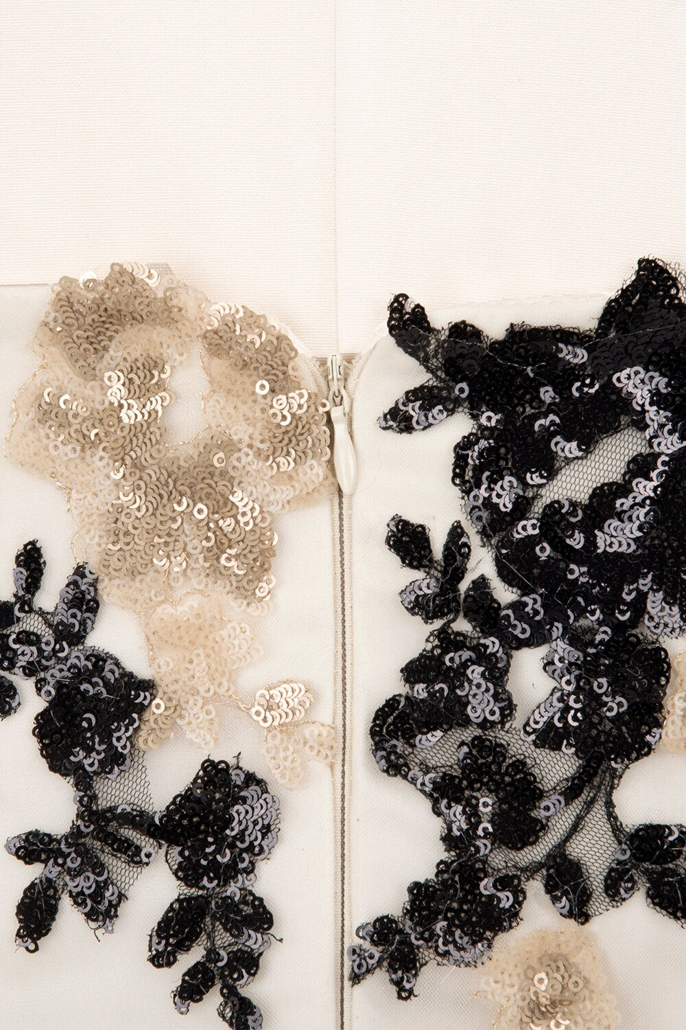 Homecoming Dresses: Prom Dress Flower Embroidery Applies Top Backless Zip
