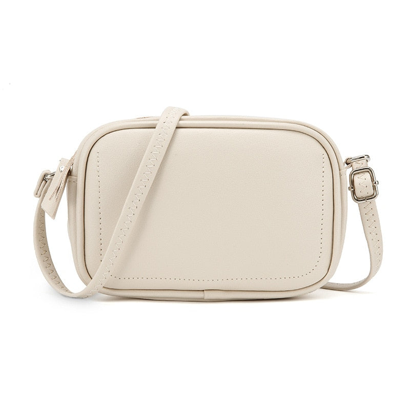 Casual Leather Shoulder Bags Retro Handmade Doctor Bag Clutch Crossbody Bag
