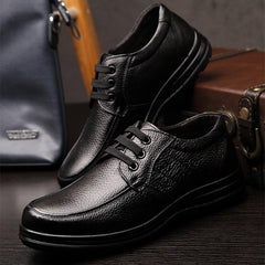 High Quality Genuine Leather Shoes Men Flats Fashion Men Casual Shoes