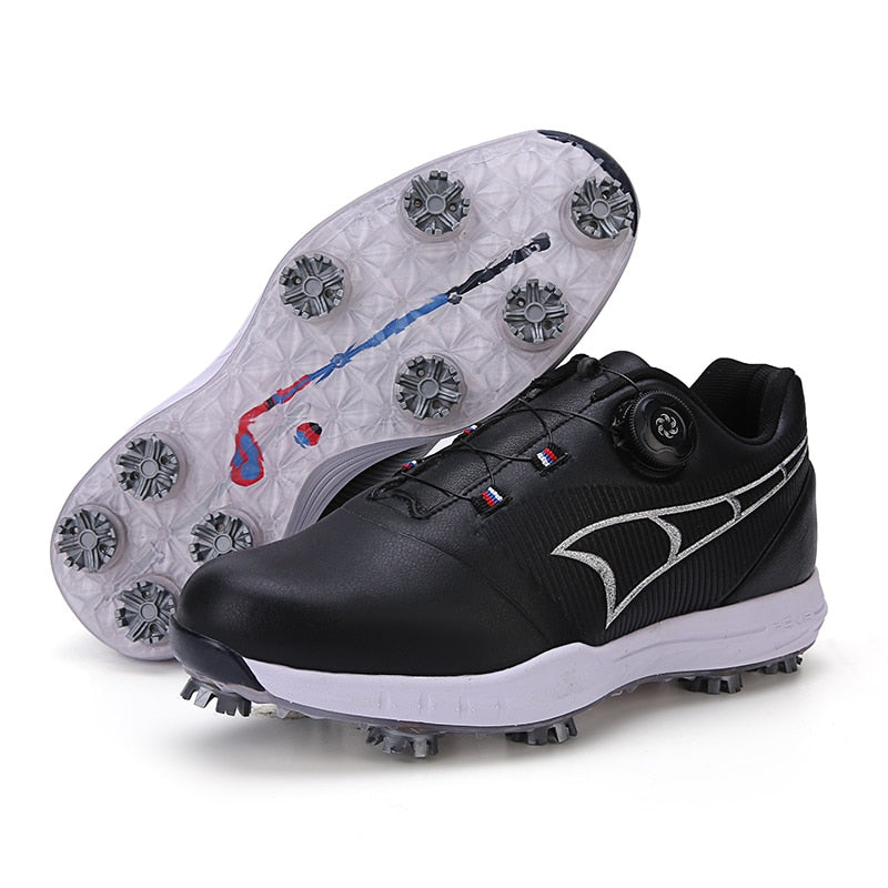Professional Golf Shoes Spikes Outdoor Comfortable Golf Wears for Men