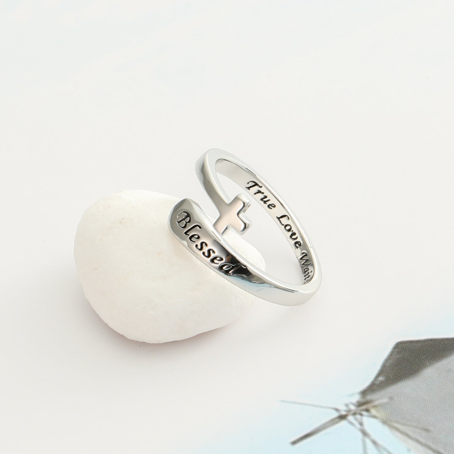 Gothic Hug Muscle Hands Rings For Women Men Adjustable Open Cuff Ring Party