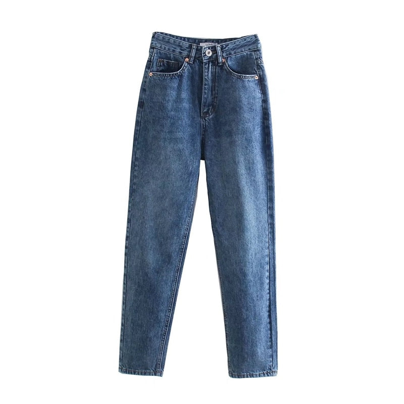 Fashion Casual Black Jeans Pants for Women Trousers Pockets