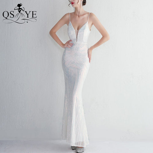 Homecoming Dresses: Purple Prom Dresses Mermaid Pattern Lace Sequin