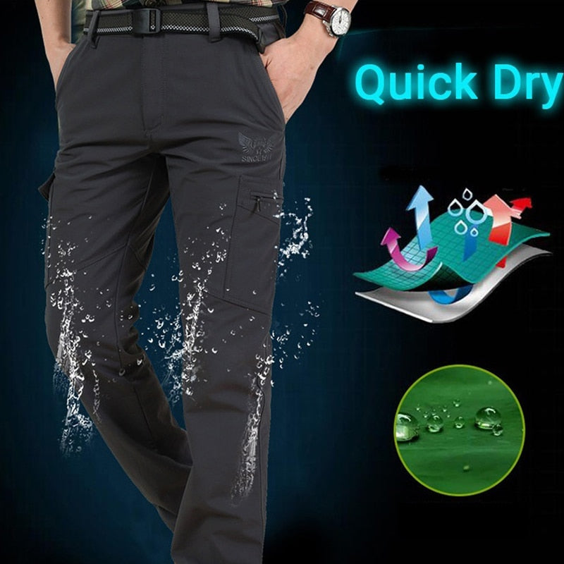 Army Military Tactical Cargo Pants Men Waterproof Quick Dry Breathable