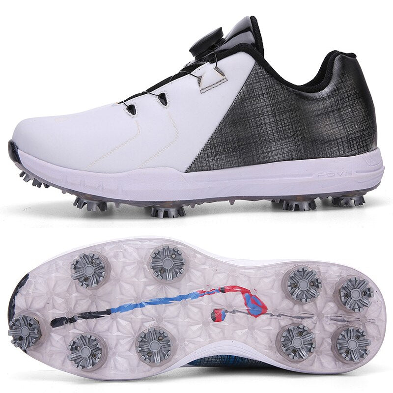 Professional Golf Shoes Spikes Outdoor Comfortable Golf Wears for Men