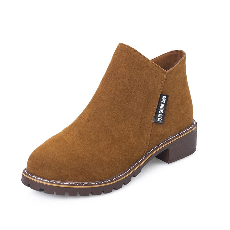 Women Boots Autumn Winter Boots Female Shoes Brand Ladies Ankle Boots