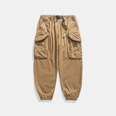 Military Style Camouflage Tactical Pants Streetwear Hip Hop Oversized Harem