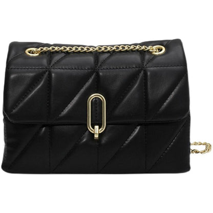 Green Fashion Shoulder Bag Women Leather Pu Quilted Bag Female Luxury Handbags