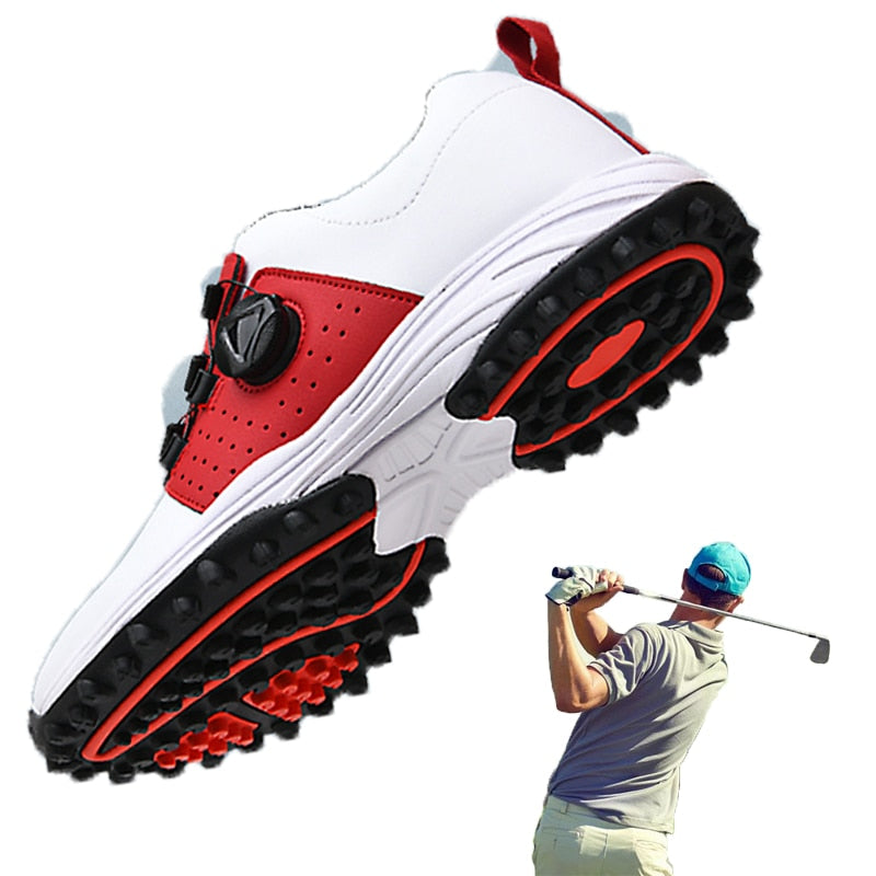Waterproof Golf Shoes Men Size 39-45 Luxury Golf Sneakers Outdoor Comfortable
