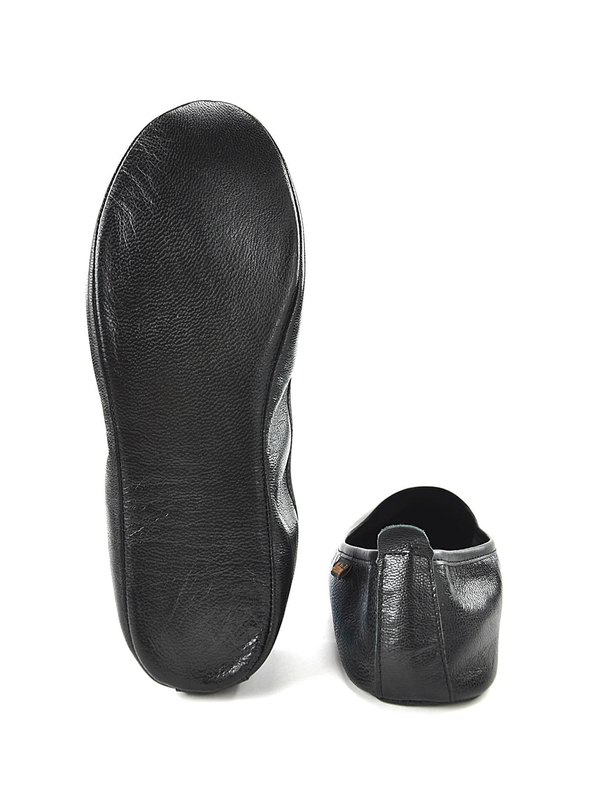 Genuine Halal Leather Shoes for Tawaf and Umrah or Home Black Shoe
