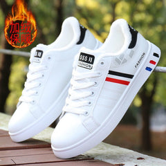 Men Casual Shoes Lightweight Breathable Men Shoes Flat Lace-Up