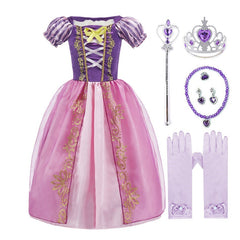 Costume Kids Princess Dresses Sleeping Beauty Carnival Outfits Children Party Fancy Disguise Birthday Clothing
