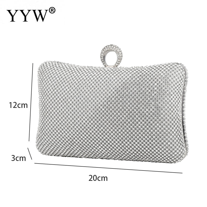 Ladies Evening Party Clutch Bag Evening Clutch Handbag Chain Women Wallet